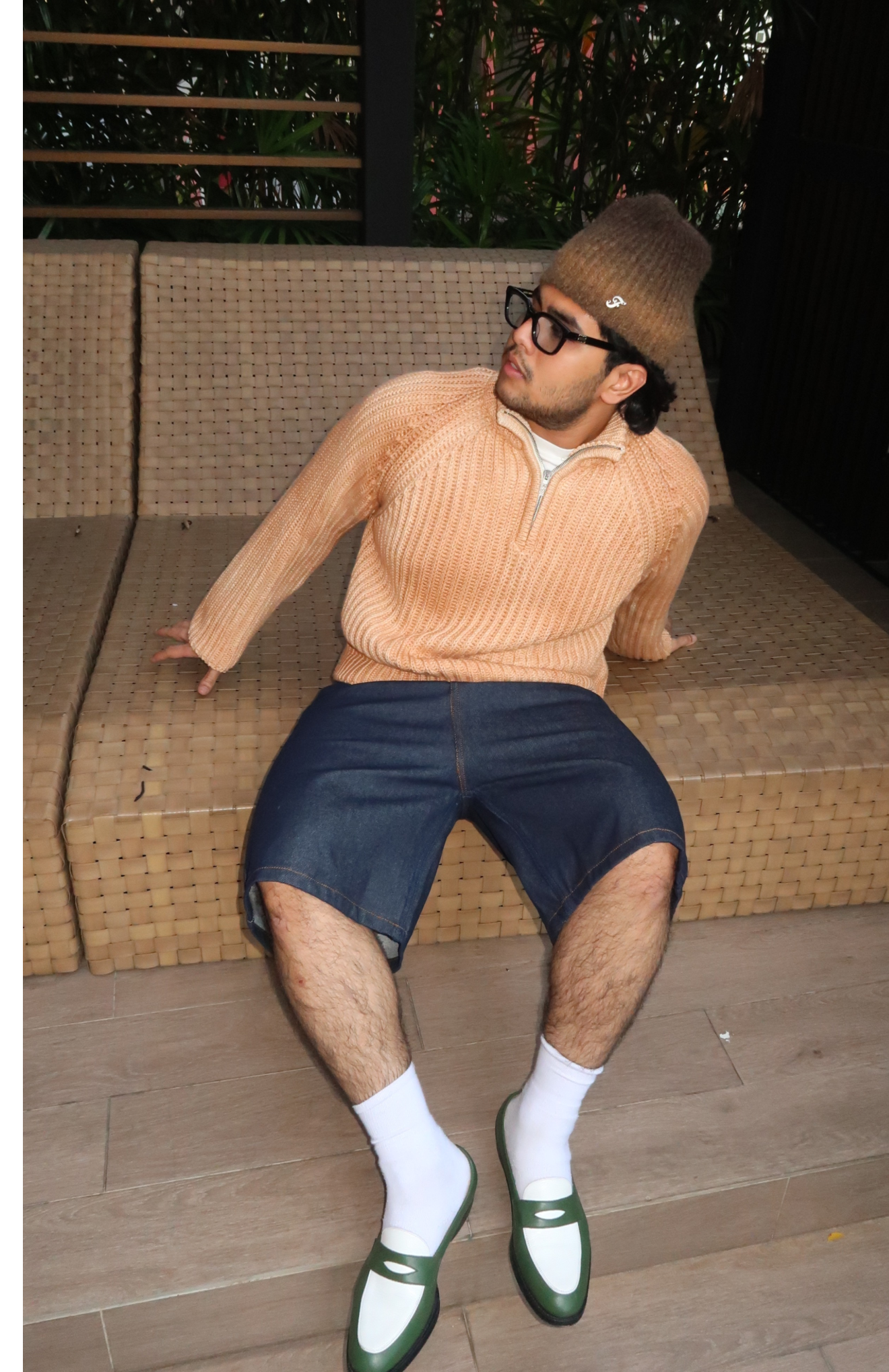 Candy Man Raw Short Denim