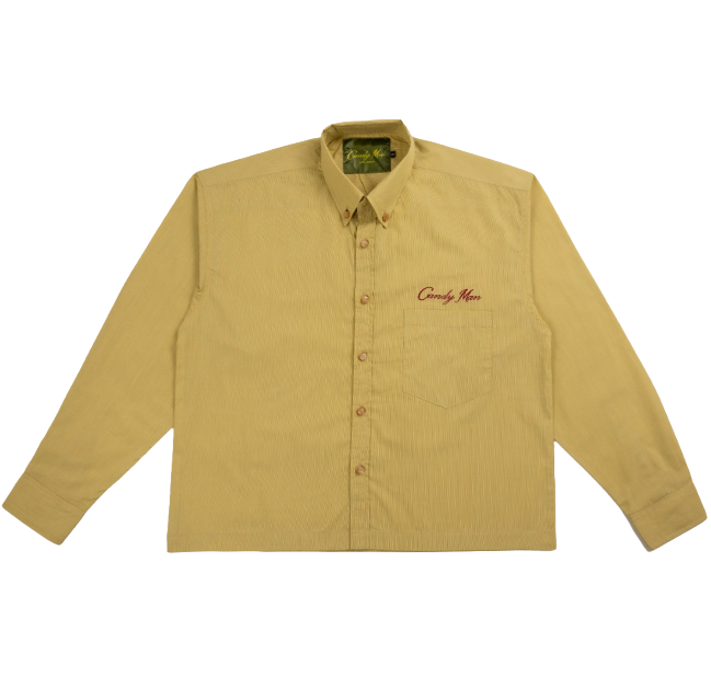 Candy Man Goldenrod Stripe Long Sleeve