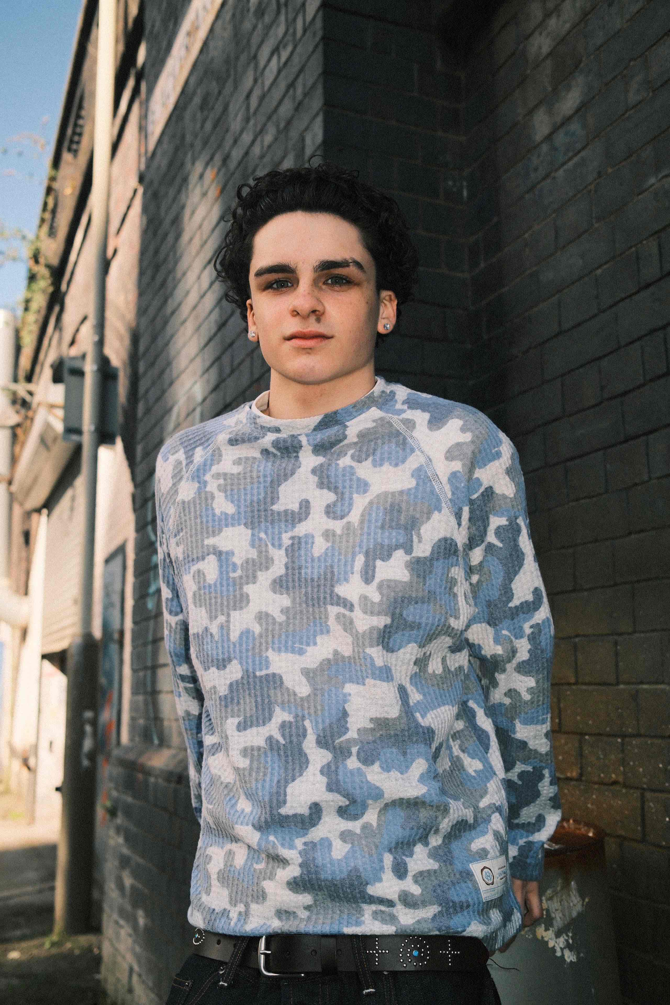 Candy Man BLUE CAMO WAFFLE