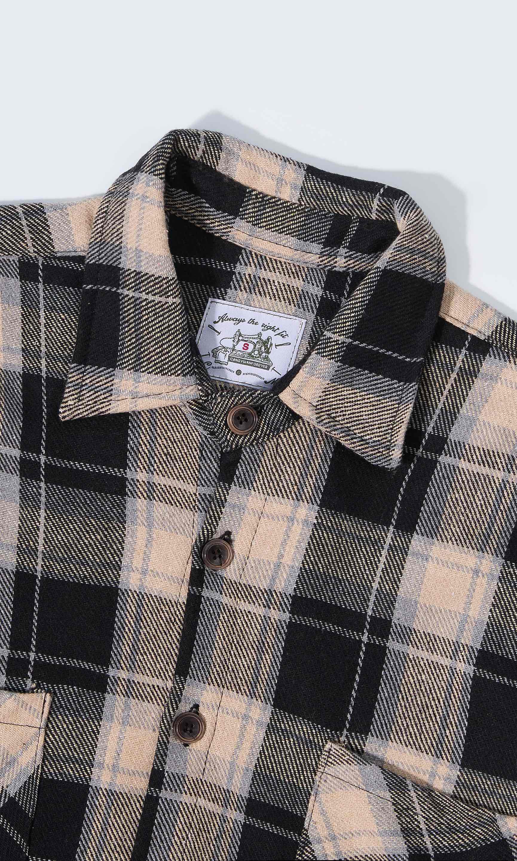 Candy Man BLACK FLANNEL