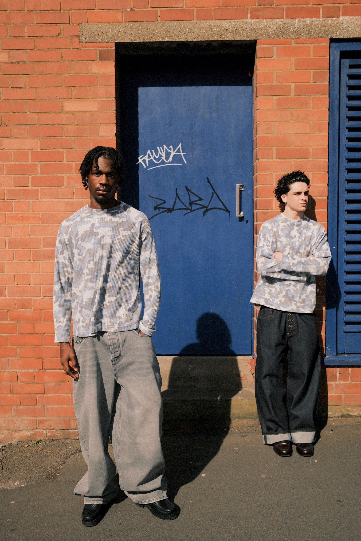 Candy Man BLUE CAMO WAFFLE