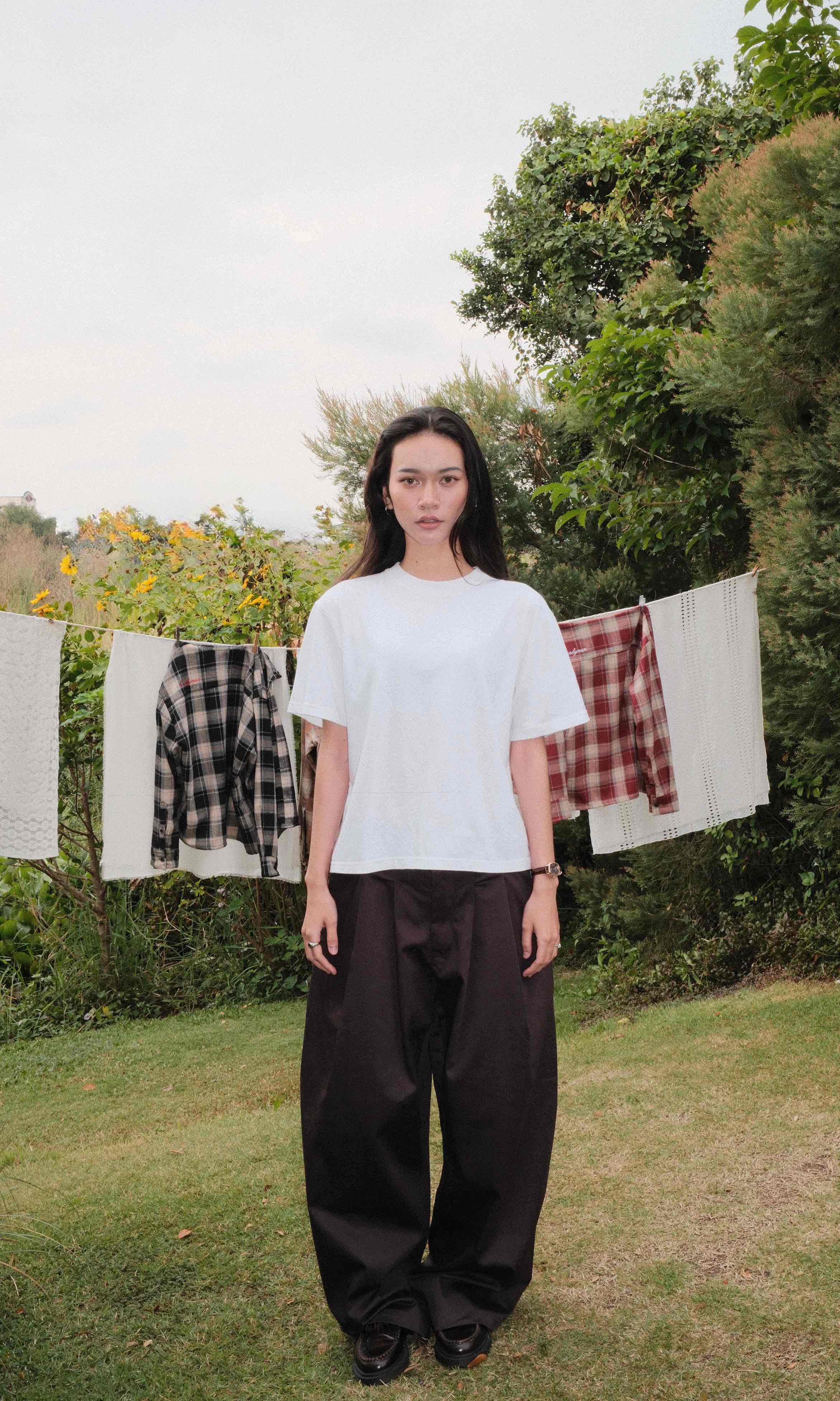 Candy Man BROWN PLEATED PANTS