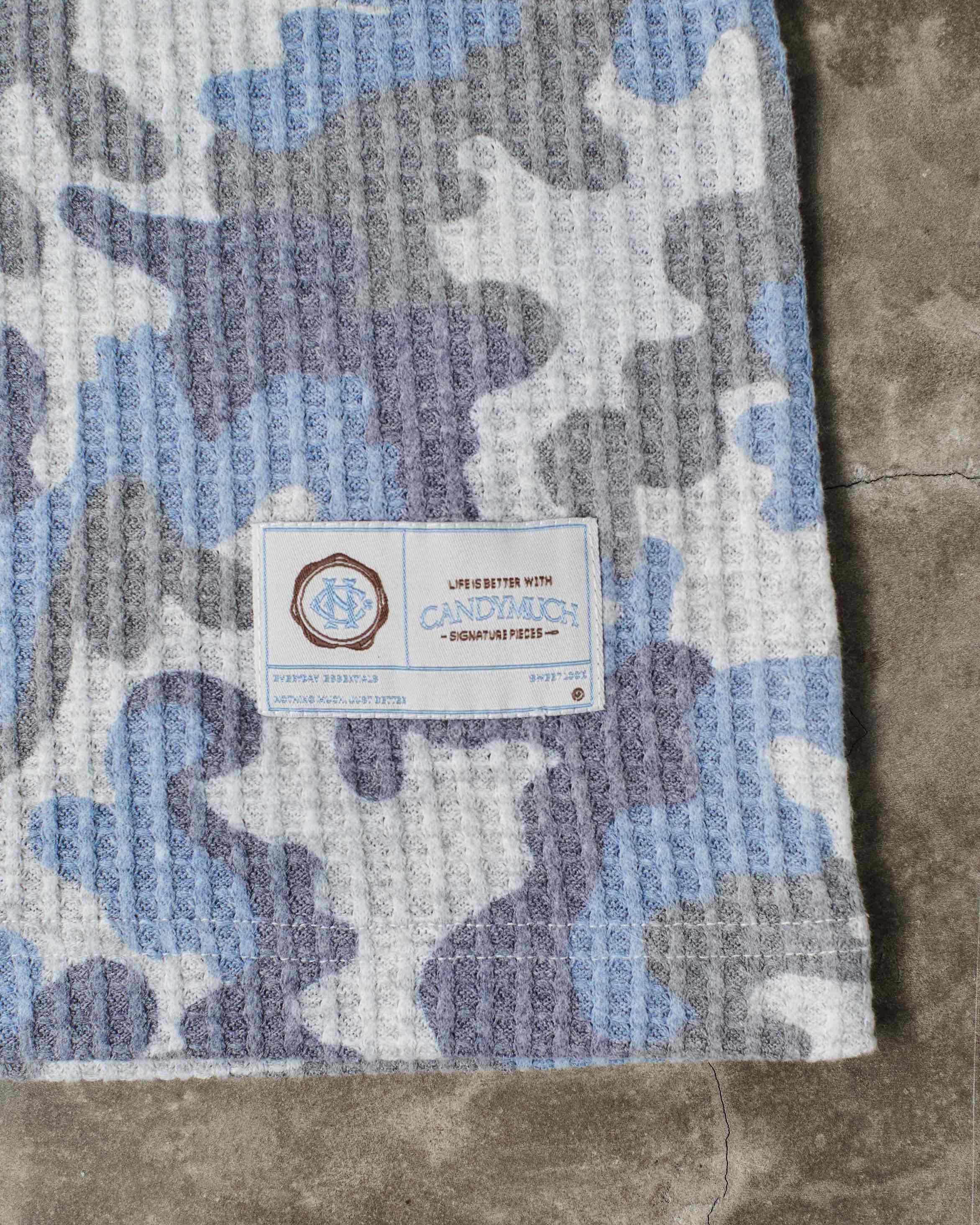 Candy Man BLUE CAMO WAFFLE