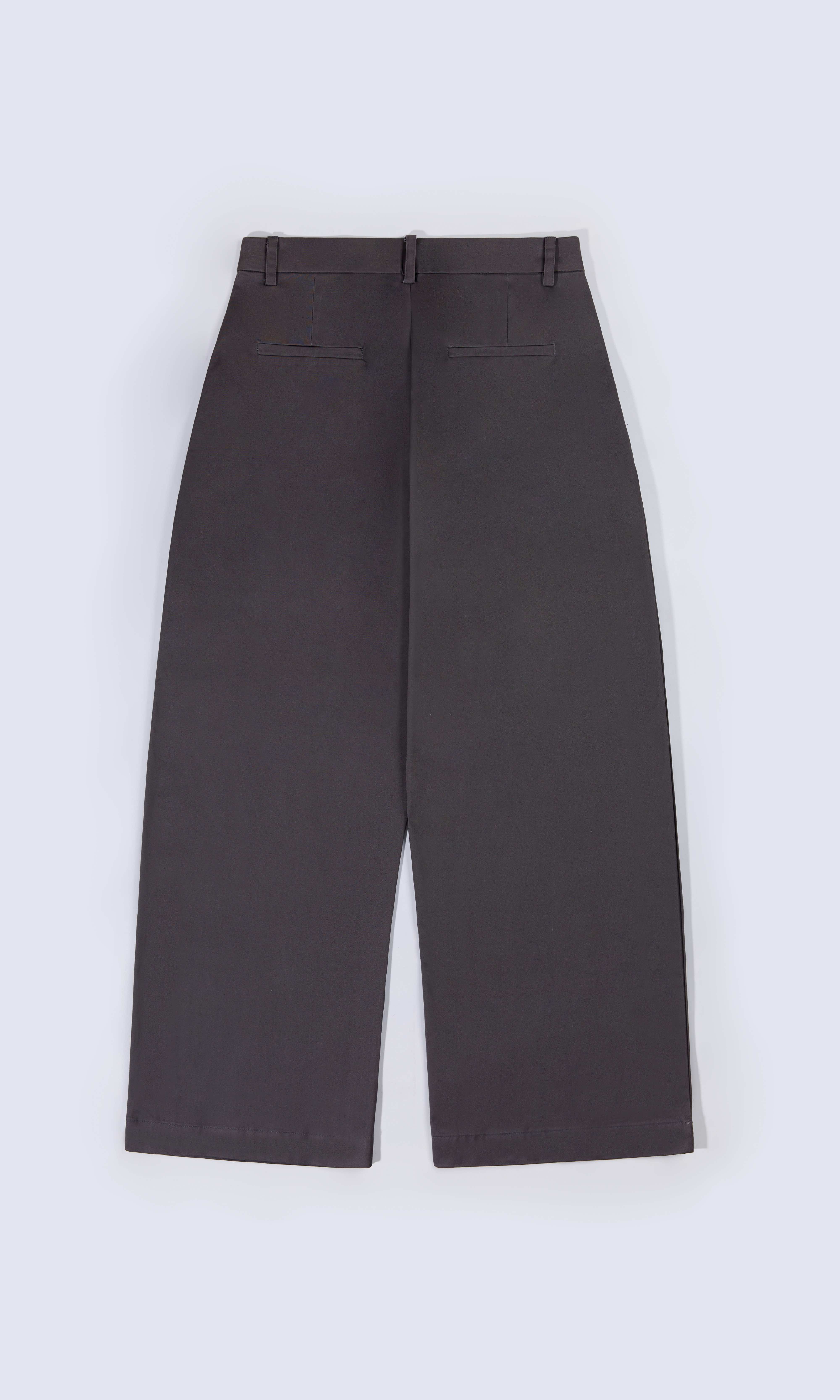 Candy Man GREY PLEATED PANTS
