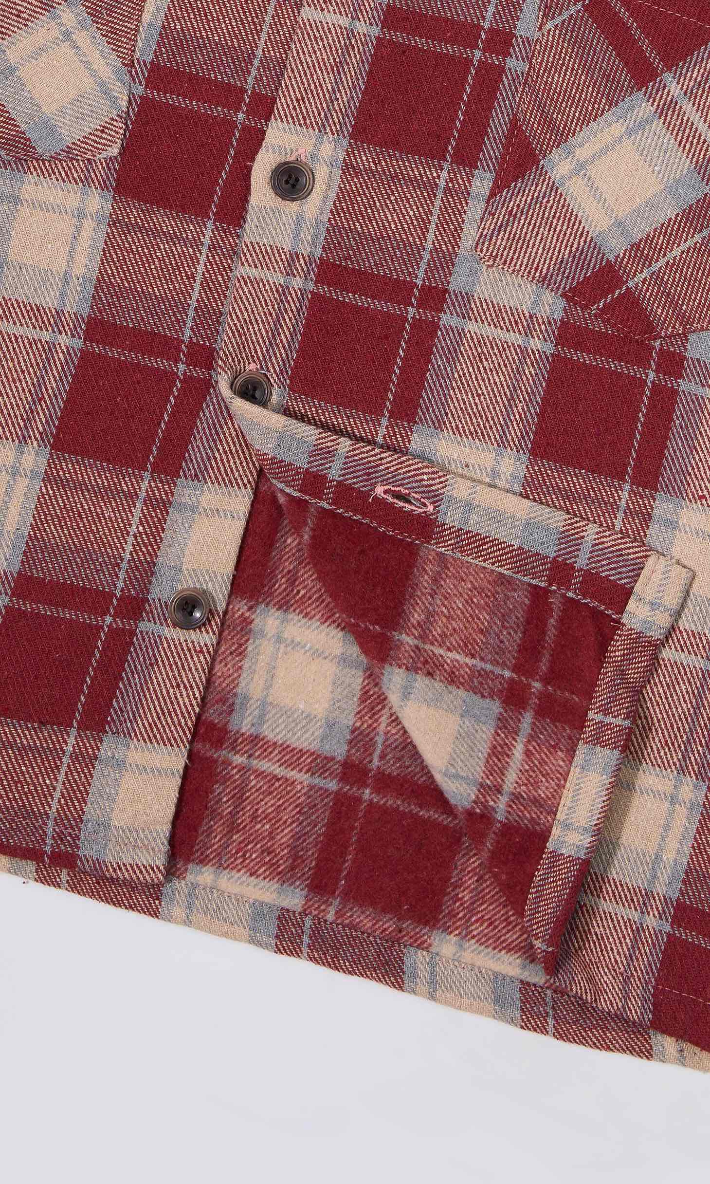 Candy Man WINE FLANNEL