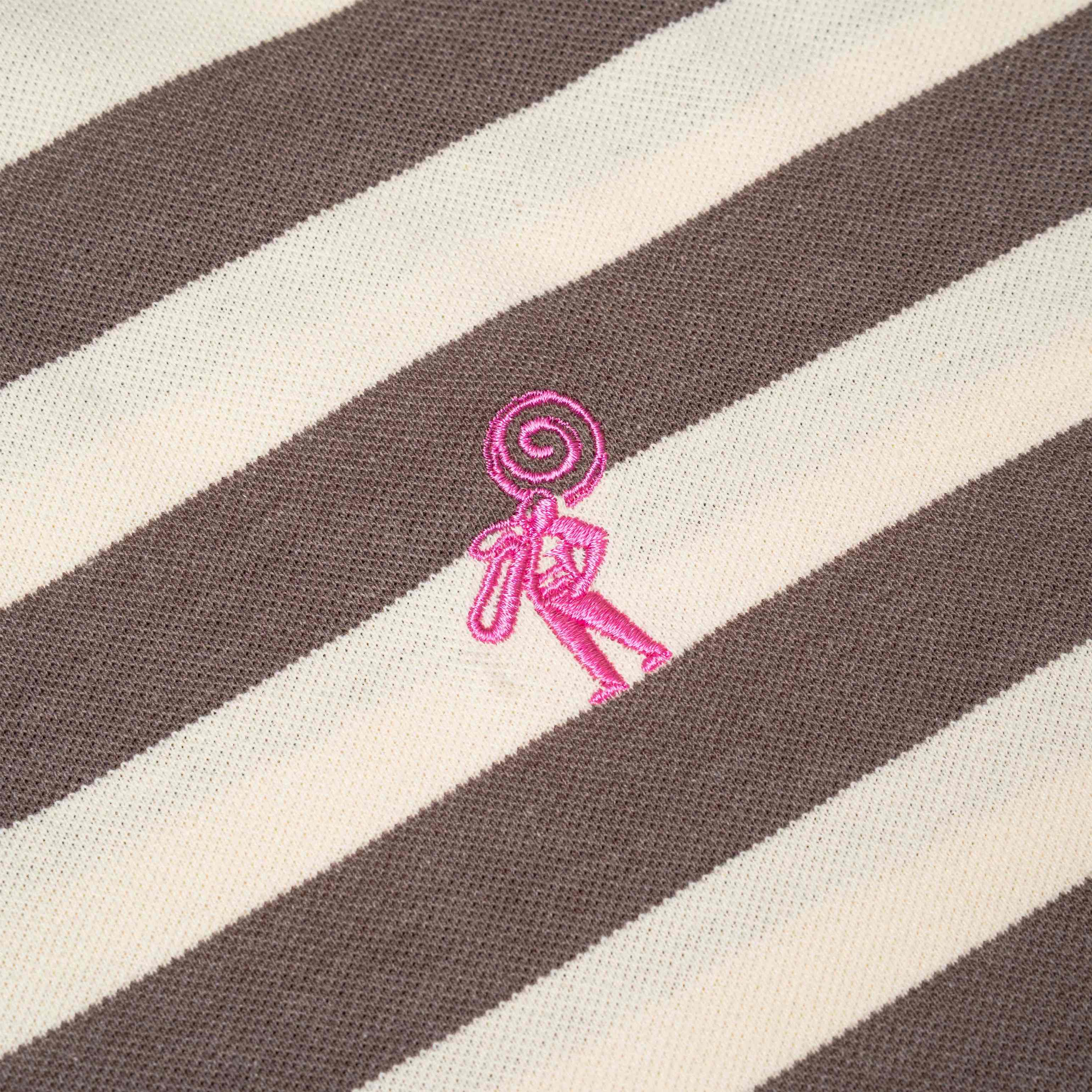 Candy Man BROWN PINK POLO