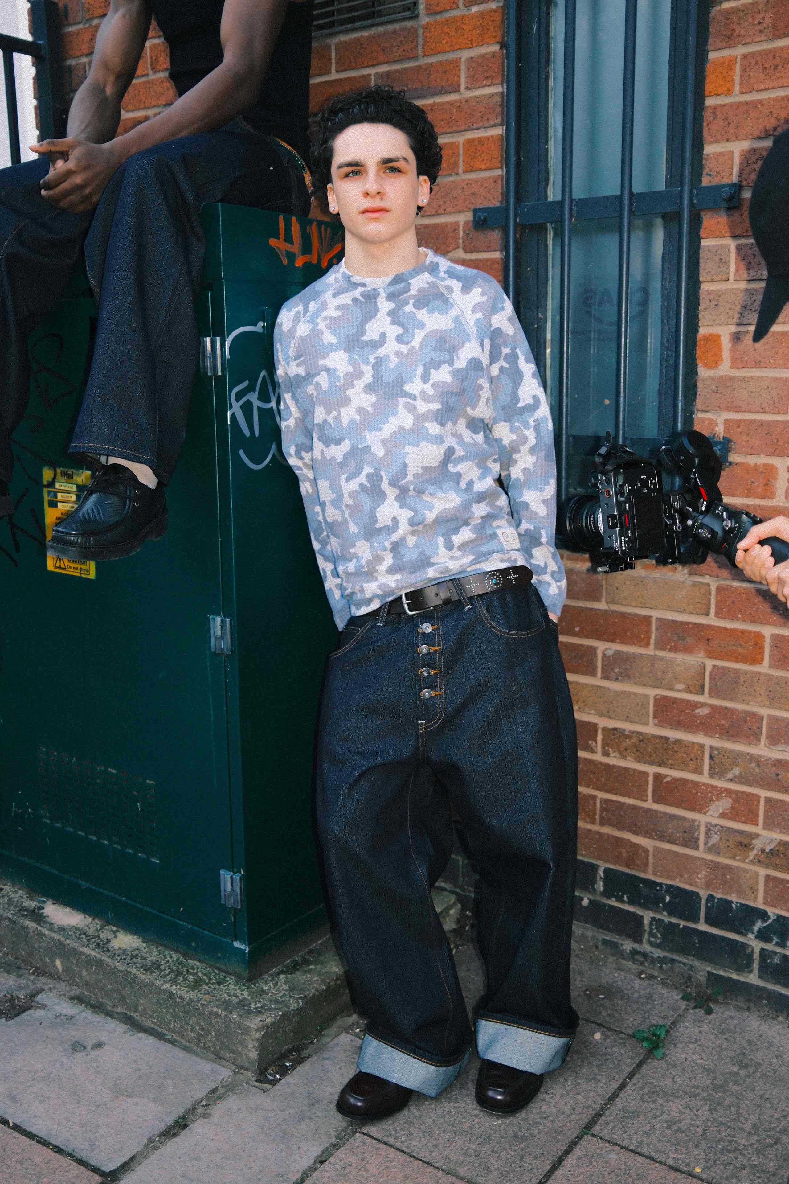 Candy Man BLUE CAMO WAFFLE