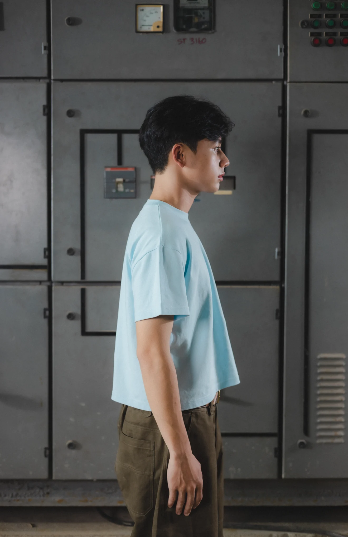 Candy Man Sky Blue Boxy T-shirt