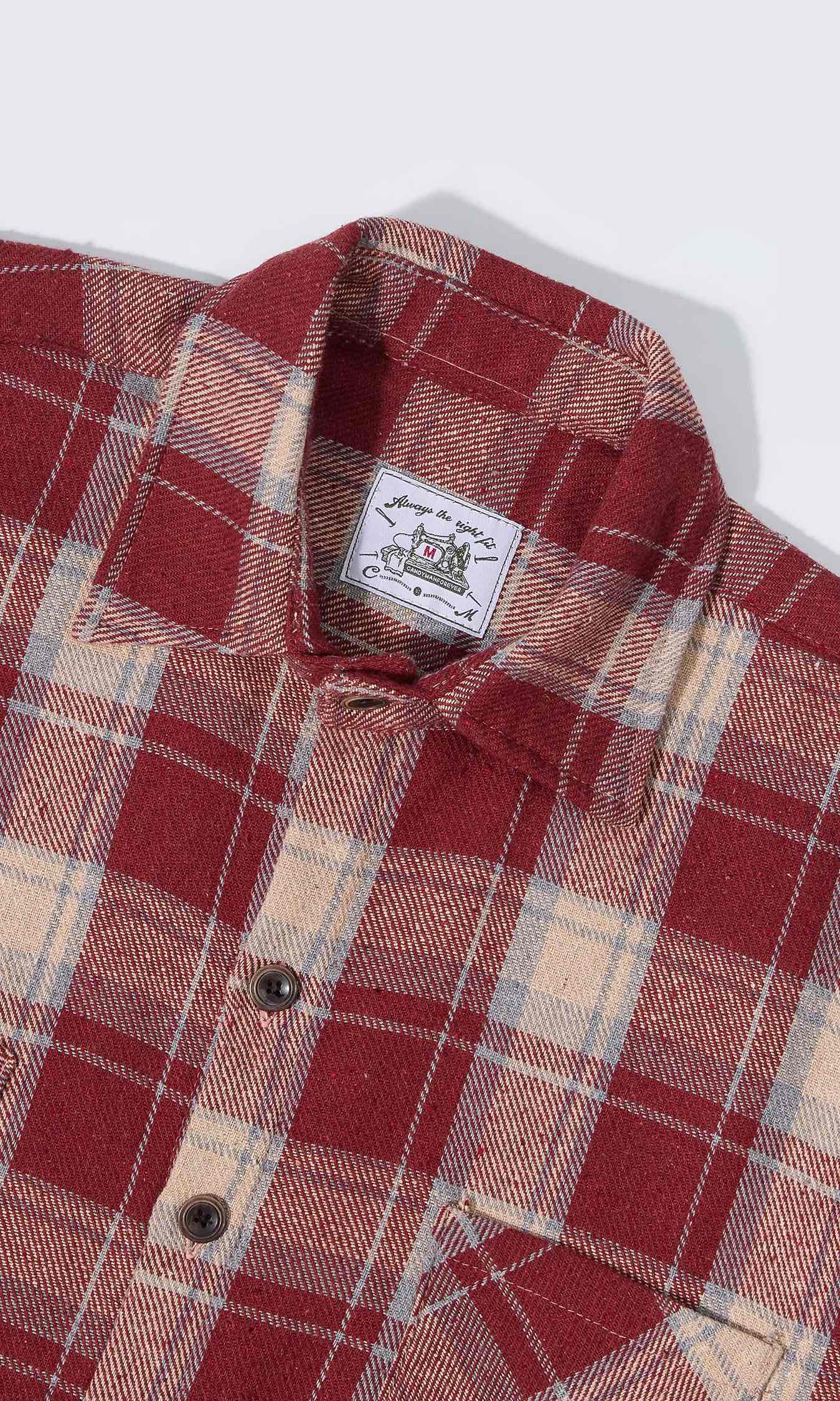 Candy Man WINE FLANNEL