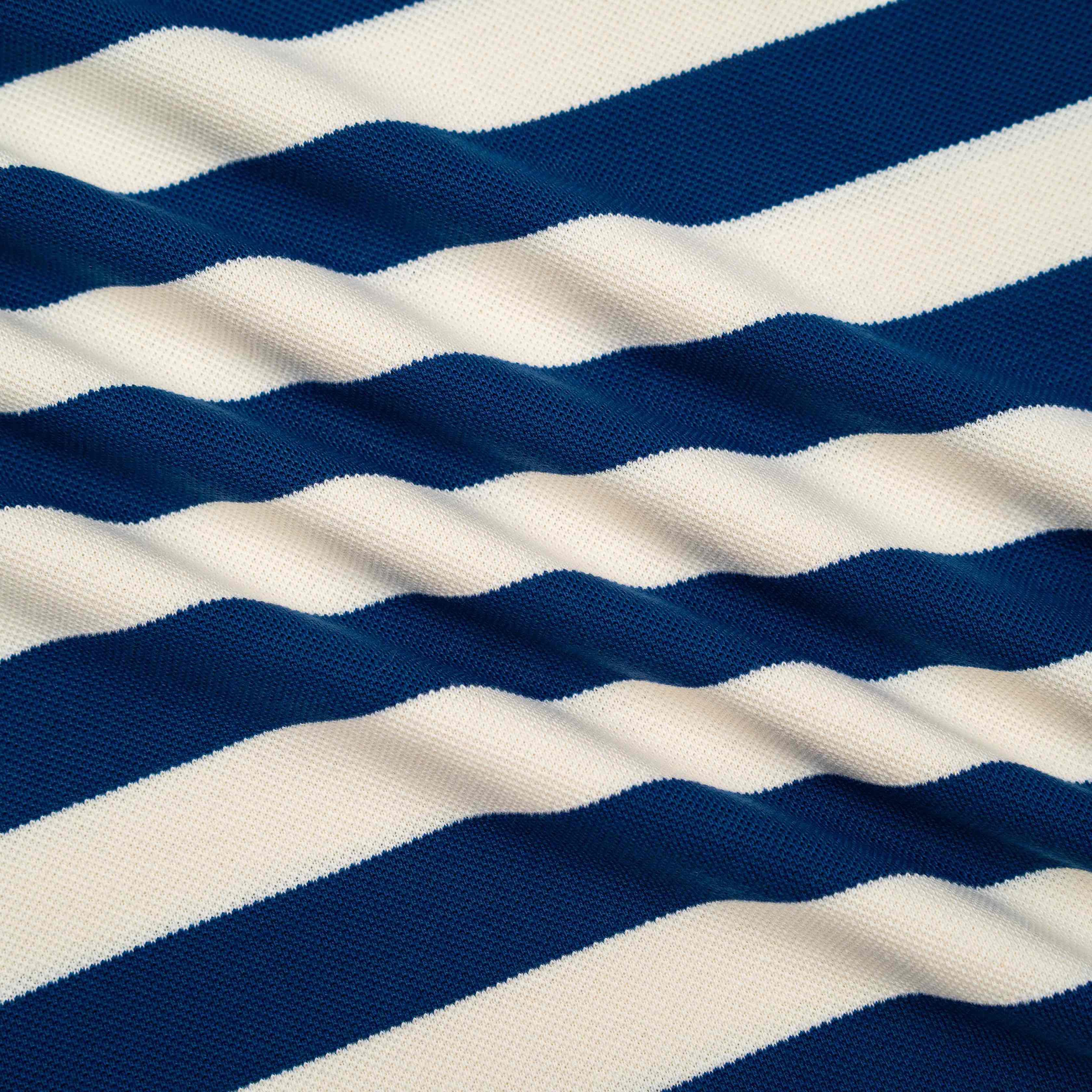 Candy Man NAVY STRIPE POLO