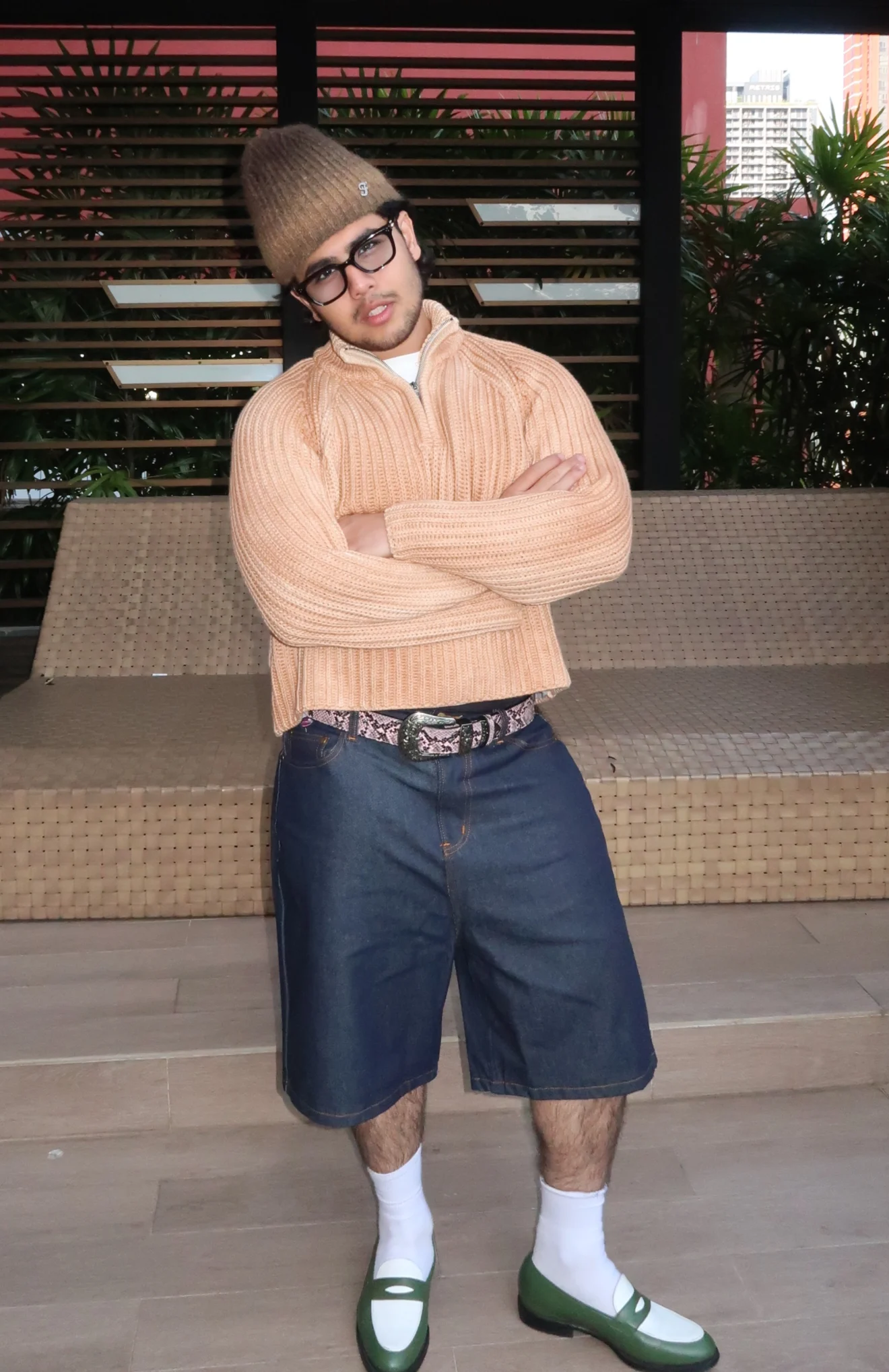 Candy Man Raw Short Denim