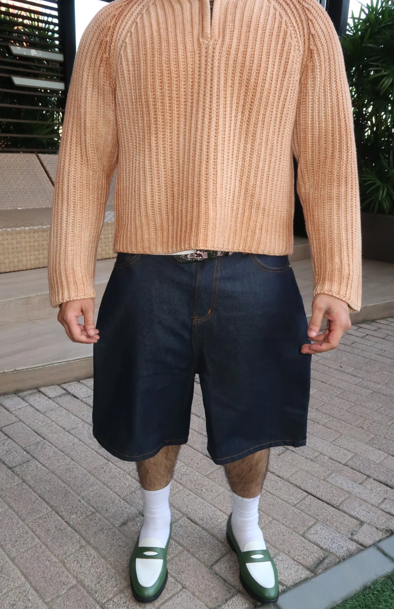 Candy Man Raw Short Denim